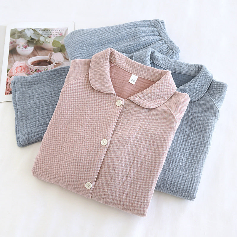 Women's Cotton Gauze Pajama Set