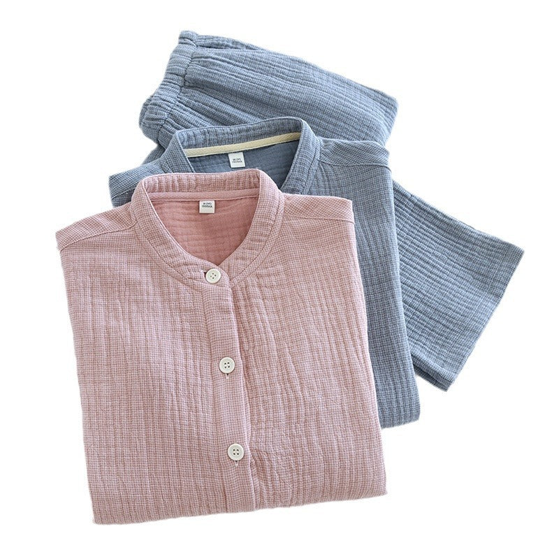 Women's Cotton Gauze Pajama Set