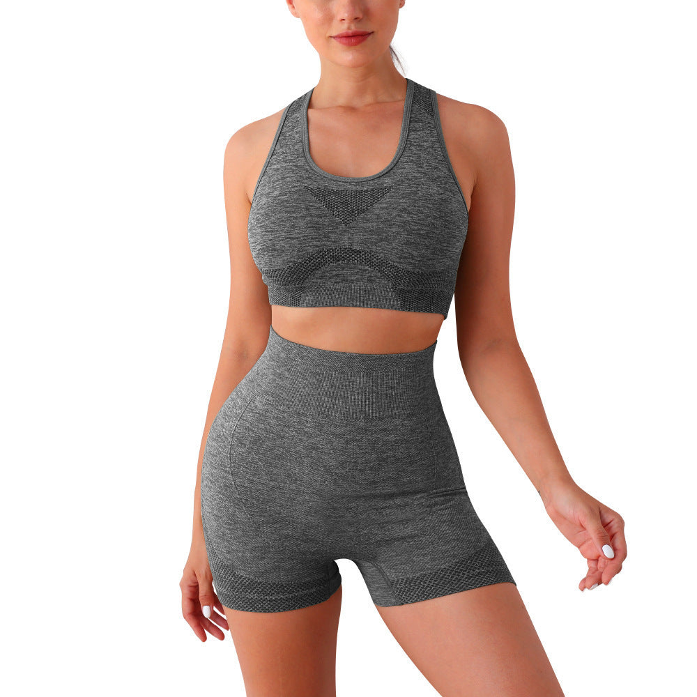 Seamless Yoga Fitness Outfit Set