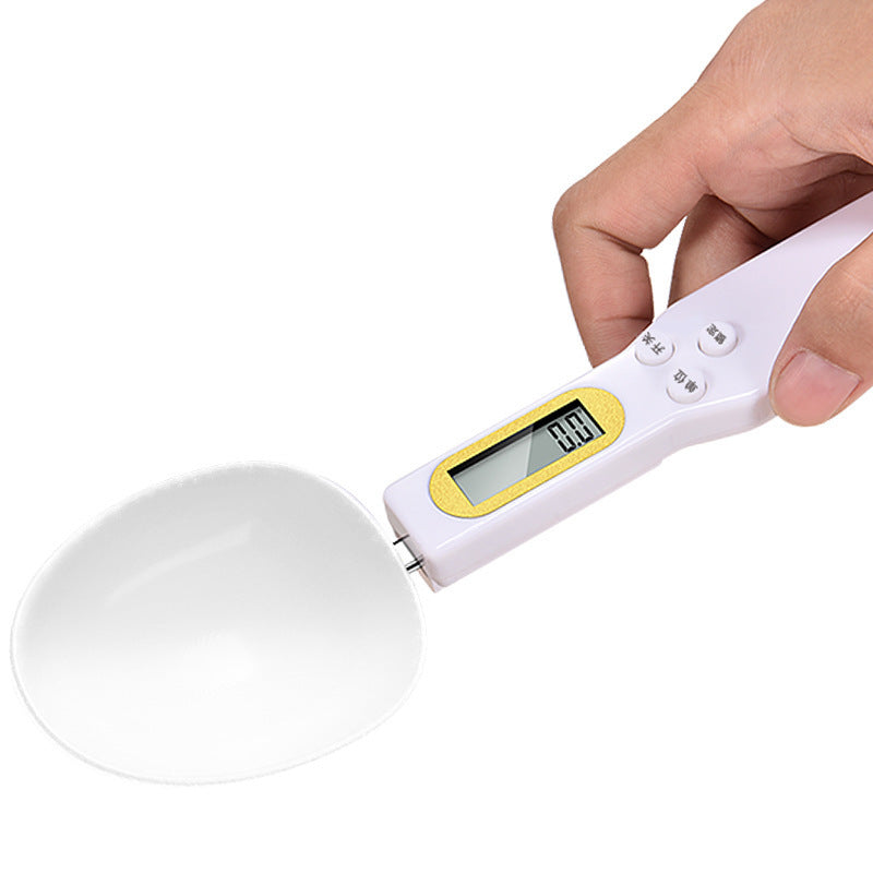Electronic Kitchen Food Scale with Spoon Gram Weighing