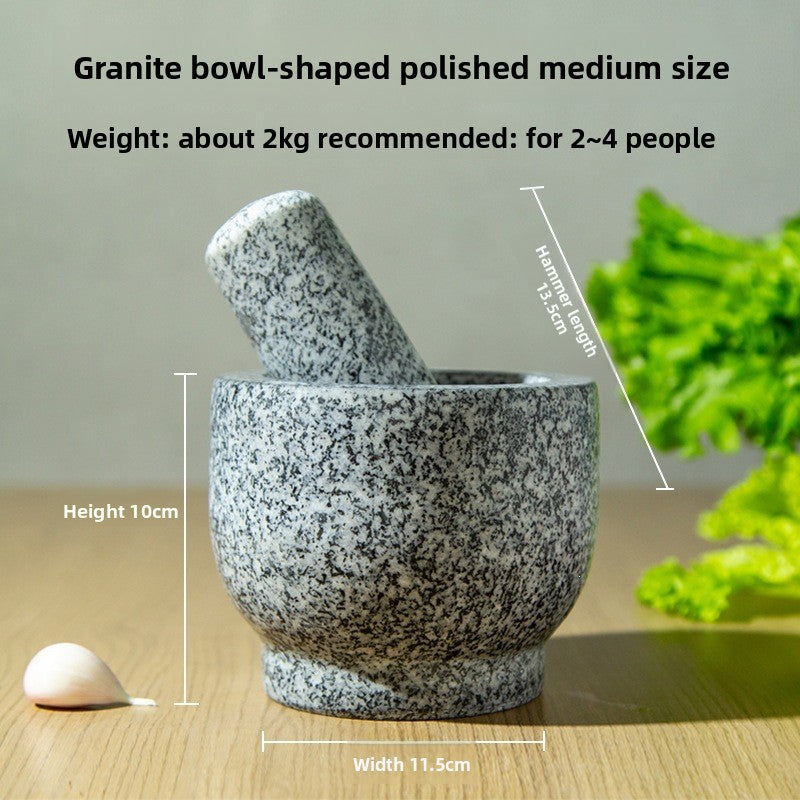 Natural Stone Garlic Masher