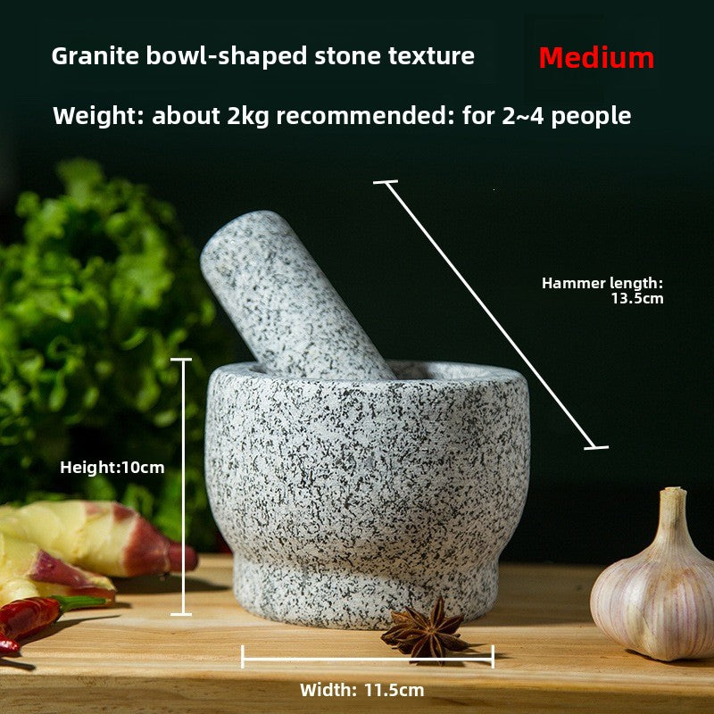 Natural Stone Garlic Masher