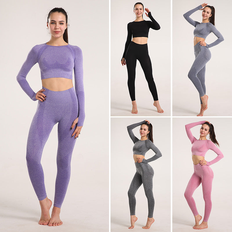 Seamless Yoga Fitness Set